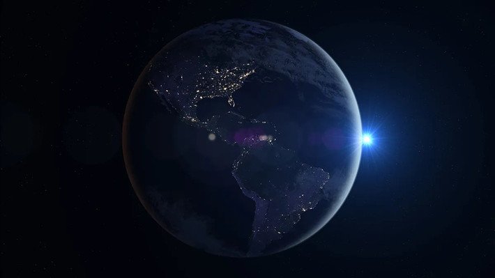 Một nghiên cứu mới dựa trên dữ liệu từ 24 năm khảo sát vệ tinh của NASA đã phát hiện Trái đất đang trở nên tối hơn và có sự khác biệt rõ rệt giữa Bắc bán cầu và Nam bán cầu. Nhóm chuyên gia xem xét dữ liệu thu thập bởi dự án Hệ thống năng lượng bức xạ của mây và Trái đất (CERES) với giai đoạn đầu tiên được triển khai năm 1997. Ảnh: buradaki/shutterstock.com.