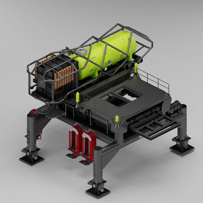 DEEP, công ty thiết kế dự án Vanguard, cho biết: "Bên dưới bề mặt đại dương là thế giới rộng lớn, chưa được khám phá và đã thu hút sự chú ý của con người trong nhiều thế kỷ". Ảnh: DEEP.