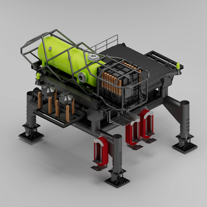 "DEEP đang nỗ lực thay đổi điều này bằng cách tiên phong mở ra một kỷ nguyên mới cho cuộc sống dưới nước. Sứ mệnh của chúng tôi - đưa con người đến gần với đại dương - bắt đầu với Vanguard và đánh dấu một bước tiến lớn trong cách con người sống và làm việc dưới biển", công ty DEEP cho hay. Ảnh: DEEP.