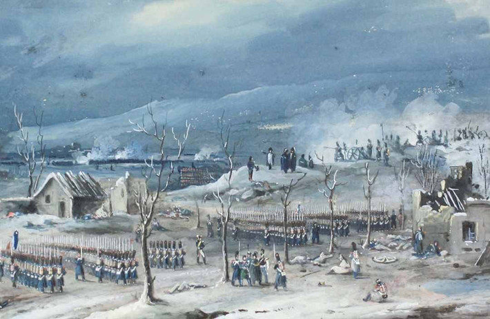 Do đó, các chuyên gia đi đến kết luận đội quân Napoleon không chỉ mắc một dịch bệnh duy nhất mà đối mặt với nhiều yếu tố bao gồm đói rét, ký sinh trùng và nhiều loại vi khuẩn gây bệnh khác nhau. Vậy nên, chỉ còn khoảng 30.000 binh sĩ Nga sống sót sau thất bại tại Nga năm 1812. Ảnh: History.com.