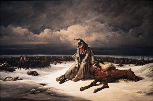 Do đó, các chuyên gia đi đến kết luận đội quân Napoleon không chỉ mắc một dịch bệnh duy nhất mà đối mặt với nhiều yếu tố bao gồm đói rét, ký sinh trùng và nhiều loại vi khuẩn gây bệnh khác nhau. Vậy nên, chỉ còn khoảng 30.000 binh sĩ Nga sống sót sau thất bại tại Nga năm 1812. Ảnh: Public domain.
