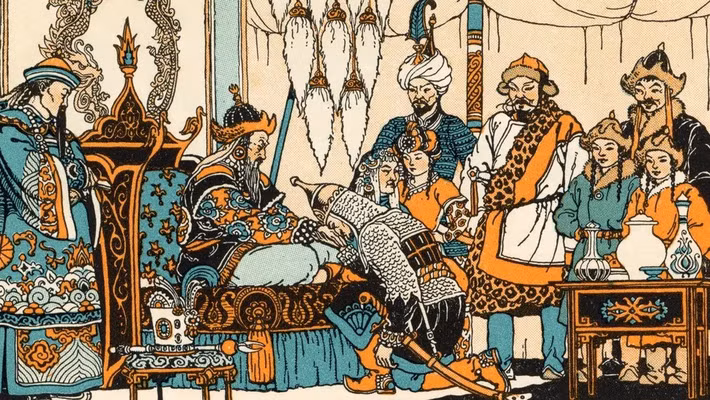 Truyền thuyết dân gian Kazakhstan kể rằng, thi hài của Truật Xích - con trai cả của Thành Cát Tư Hãn được chôn trong một lăng mộ ở vùng Ulytau. Tuy nhiên, khi các nhà khảo cổ học gần đây nghiên cứu thi hài được chôn trong lăng mộ này, họ xác định đó không phải là Truật Xích nhưng có khám phá mới về hậu duệ của Thành Cát Tư Hãn. Ảnh: Alamy.