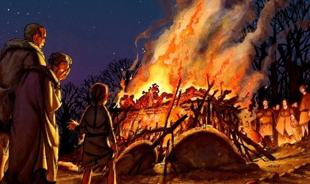 Các chuyên gia tin rằng, bình đựng tro cốt có hình dáng giống ngôi nhà có thể tượng trưng cho ngôi nhà dành cho người quá cố ở thế giới bên kia. Ảnh: balkancelts.wordpress.com.