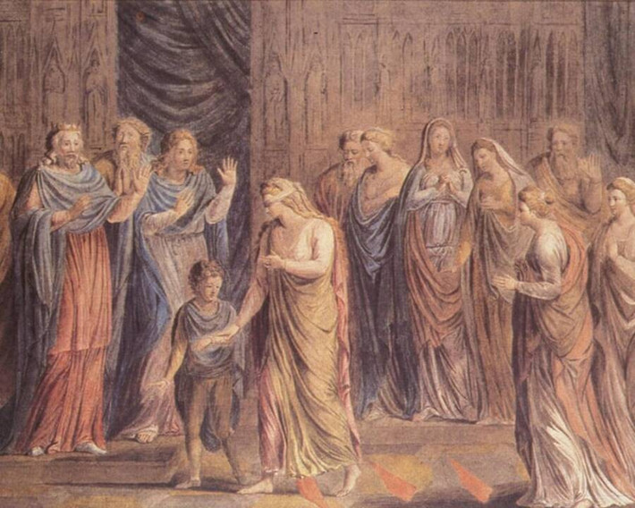 Ban đầu, các linh mục tham gia vào các phiên tòa xét xử bằng các thử thách. Linh mục sẽ ban phước lành cho các vật thể trước khi chúng được sử dụng trong các thử thách hoặc quyết định xem có sự can thiệp của thần thánh hay không. Ảnh: Public Domain.