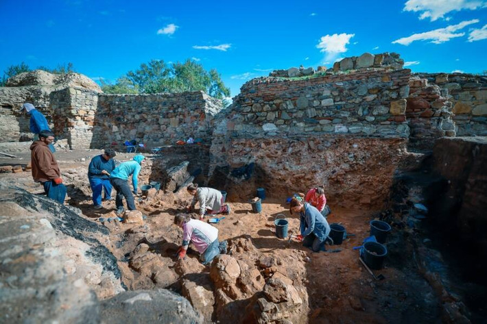 Đây cũng là những hiện vật duy nhất thuộc loại này được tìm thấy ở khu vực Nam Kavkaz từ trước cho đến nay. Ảnh: Rustavi History Museum/Facebook.