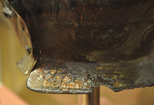 Pháo đài Bremetennacum Veteranorum bị bỏ hoang vào cuối thế kỷ 2 sau Công nguyên và kho báu chứa chiếc mũ Ribchester quý hiếm trên có lẽ đã bị lãng quên cho đến khi một cậu bé hiếu kỳ tìm thấy sau khoảng 17 thế kỷ. Ảnh: Helen Simonsson – CC BY-SA 2.0.