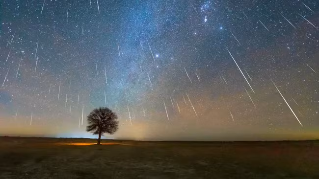 Geminids được mệnh danh là "vua" của các trận mưa sao băng. Mưa sao băng này được coi là một trong những trận mưa sao băng ngoạn mục nhất trong năm, với khả năng xuất hiện khoảng 120 sao băng mỗi giờ vào lúc cực điểm. Ảnh: bjdlzx via Getty Images.