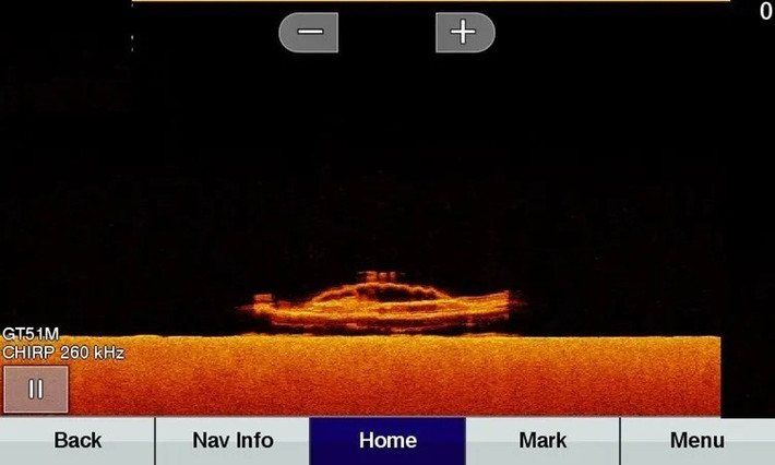 Tính đến nay, Lac La Belle là xác tàu đắm thứ 15 mà ông Ehorn đã tìm thấy. Ảnh: Paul Ehorn.