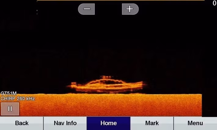 Tính đến nay, Lac La Belle là xác tàu đắm thứ 15 mà ông Ehorn đã tìm thấy. Ảnh: Paul Ehorn.