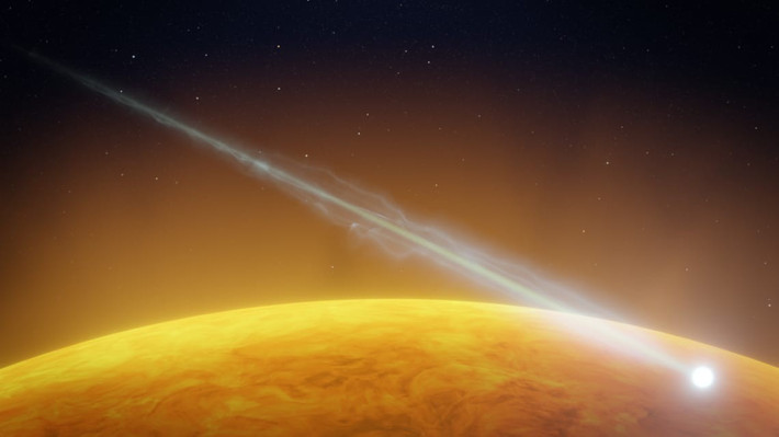 Thế nhưng, đến thời điểm hiện tại, sao chổi C/2026 A1 (MAPS) đã sáng hơn gấp 600 lần, đạt cấp 11, đủ sáng để có thể dễ dàng quan sát bằng kính thiên văn nghiệp dư có đường kính từ 20 - 25,4 cm. Ảnh: Vito Technology.