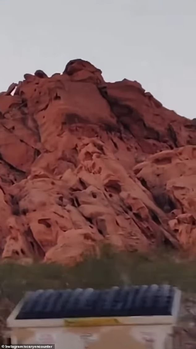 Những âm thanh như sấm sét và đáng sợ vang vọng khắp các hẻm núi xung quanh Hồ Mead khiến người dân ở Nevada, Mỹ hoang mang, sợ hãi. Hàng chục báo cáo đã được người dân gửi tới cảnh sát địa phương gần khu dã ngoại Redstone - một địa điểm cắm trại nổi tiếng. Ảnh: Instagram/scaryencounter.
