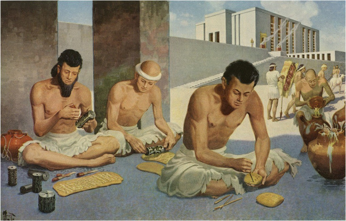 Nhóm nghiên cứu tập trung phân tích các phiến đất sét có nội dung về cách thể hiện cảm xúc của cư dân Lưỡng Hà với các bộ phận cơ thể - một phương pháp chưa từng biết đến cho các văn bản cổ đại trước đây. Ảnh: historydefined.net.