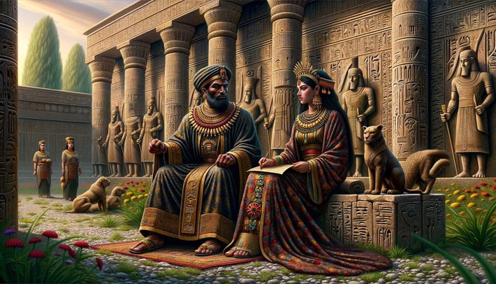 Trong khi đó, tình yêu được cả người cổ đại và hiện đại liên kết với trái tim. Tuy nhiên, người Lưỡng Hà còn liên kết cung bậc cảm xúc tình yêu với gan và đầu gối. Ảnh: timelessfashionhub.com.