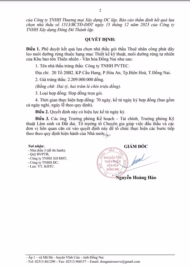 Trong 1 ngay, PVTEC trung 2 goi thau tai Khu bao ton Dong Nai-Hinh-4
