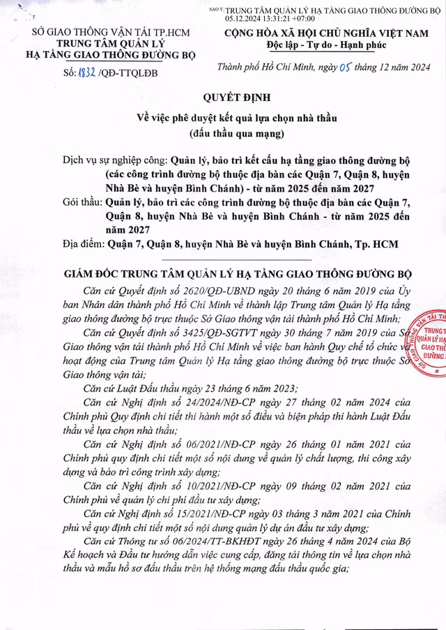 TPHCM: 5 gói bảo trì gần 2.500 tỷ 'gọi tên' Cty Giao thông Sài Gòn - Hình 9 TPHCM: 5 goi bao tri gan 2.500 ty 'goi ten' Cty Giao thong Sai Gon-Hinh-9