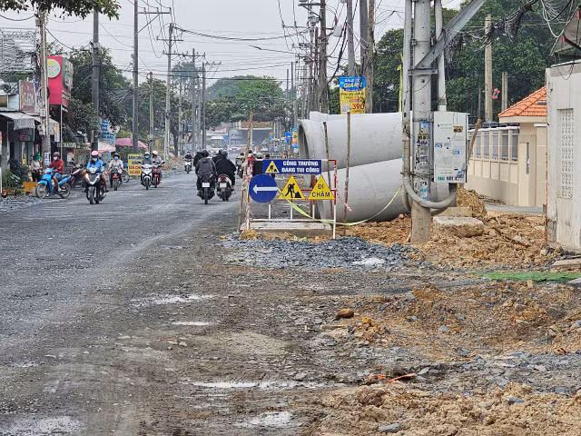 Đồng Nai: Đường Nguyễn Tri Phương bao giờ mới hoàn thành? - Hình 4 Dong Nai: Duong Nguyen Tri Phuong bao gio moi hoan thanh?-Hinh-4