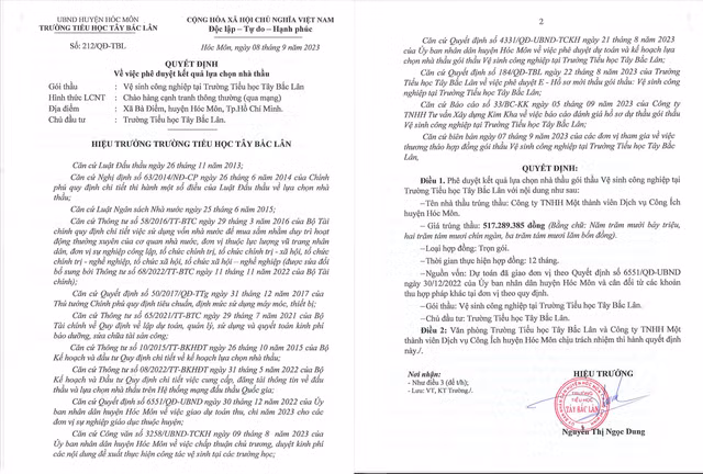 TP.HCM: 4/5 goi thau ve sinh truong hoc ve tay Dich vu cong ich Hoc Mon-Hinh-4