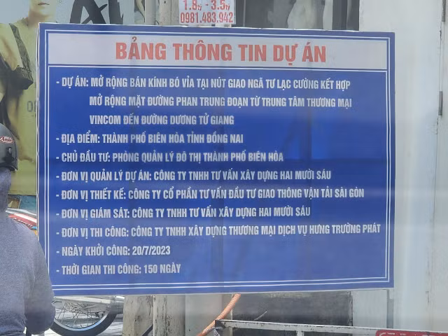 Dong Nai: Doanh nghiep nao dang thi cong du an tai nut giao nga tu Lac Cuong?