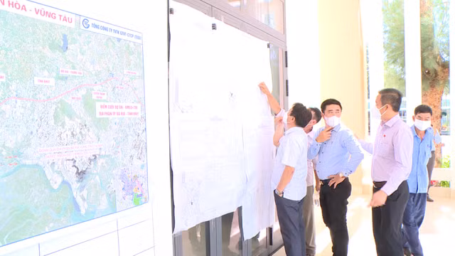 TP. Bà Rịa tăng tốc thu hồi đất Dự án cao tốc Biên Hòa-Vũng Tàu TP. Ba Ria tang toc thu hoi dat Du an cao toc Bien Hoa-Vung Tau