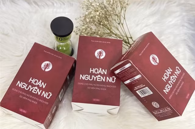 Sản phẩm Hoàn Nguyên Nữ vi phạm quảng cáo, lừa người tiêu dùng San pham Hoan Nguyen Nu vi pham quang cao, lua nguoi tieu dung