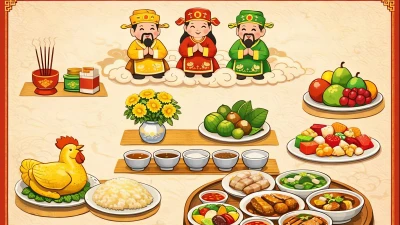 Mâm cúng Tết Ông Công ông Táo 2026 đặt ở đâu dễ hút lộc?