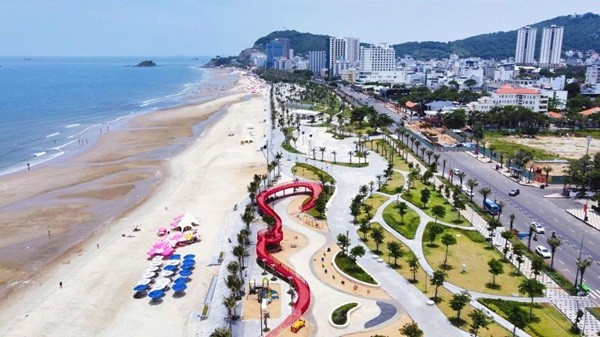 Dự án chỉnh trang trục đường Thùy Vân – Vũng Tàu. Ảnh: Hoàng Nhân thuy-van-1.jpg