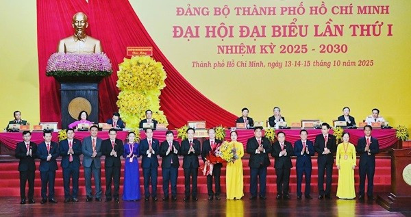Ủy ban Kiểm tra Thành ủy nhiệm kỳ 2025 - 2030 ra mắt Đại hội. sai-gon-1.jpg