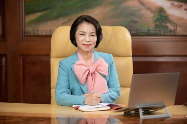 Phó Chủ tịch Vingroup Phạm Thu Hương. Ảnh: Vingroup nu-doanh-nhan2.jpg