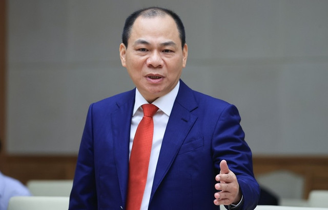 Tài sản tỷ phú Phạm Nhật Vượng tăng hơn 13 lần kể từ năm 2013. Ảnh: Vingroup pham-nha-vuong2.jpg