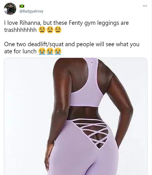 Rihanna diện quần hở gần hết vòng ba gây ức chế Rihanna dien quan ho gan het vong ba gay uc che