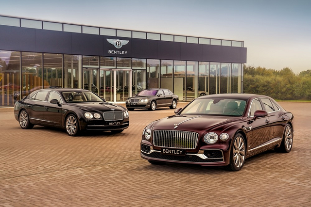 Cận cảnh xe siêu sang Bentley Flying Spur thứ 40.000 Can canh xe sieu sang Bentley Flying Spur thu 40.000