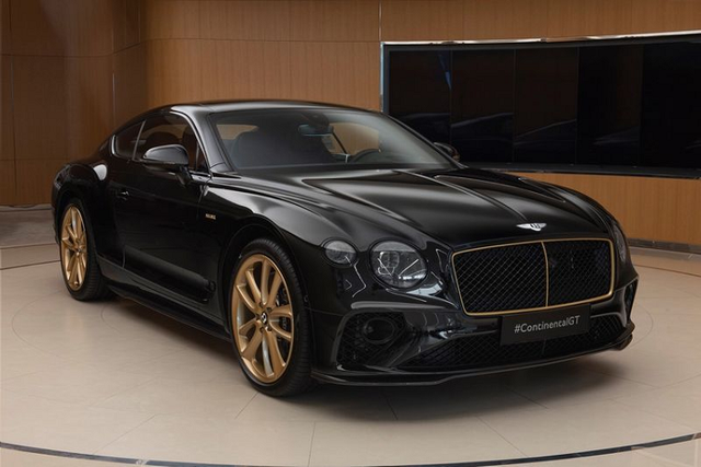 Trên thế giới chỉ có 10 chiếc Bentley Continental GT Aurum Edition mạ vàng Tren the gioi chi co 10 chiec Bentley Continental GT Aurum Edition ma vang