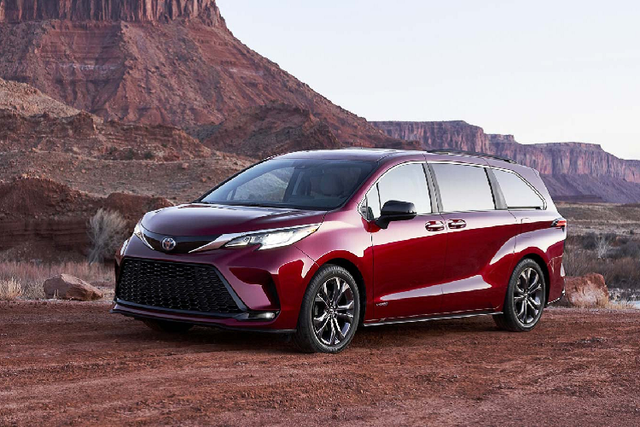 Soi Toyota Sienna 2021 ra mắt với hệ dẫn động 4 bánh mới - Hình 2 Soi Toyota Sienna 2021 ra mat voi he dan dong 4 banh moi-Hinh-2