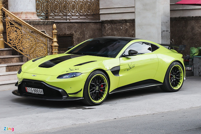 Aston Martin Vantage tại Việt Nam độ mâm hàng độc Aston Martin Vantage tai Viet Nam do mam hang doc