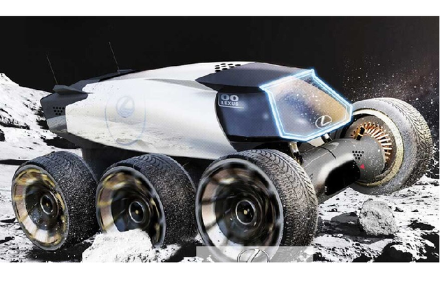 Bất ngờ ý tưởng ôtô lăn bánh thám hiểm Mặt trăng - Hình 5 Bat ngo y tuong oto lan banh tham hiem Mat trang-Hinh-5