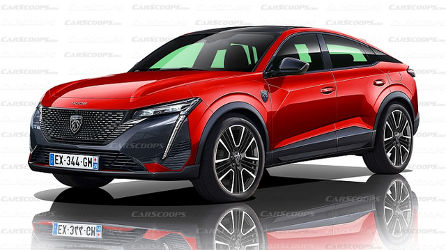 Cận cảnh Peugeot 4008 thế hệ mới dự kiến ra mắt trong năm 2022 Can canh Peugeot 4008 the he moi du kien ra mat trong nam 2022