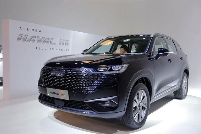 Haval H6 PHEV 2022 - chạy được 201km không cần "uống" xăng - Hình 3 Haval H6 PHEV 2022 - chay duoc 201km khong can