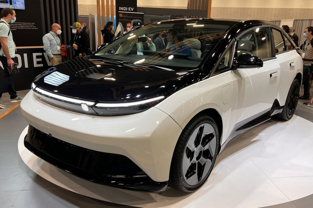 Cận cảnh crossover điện INDI One 2023 giá từ 45.000 USD Can canh crossover dien INDI One 2023 gia tu 45.000 USD