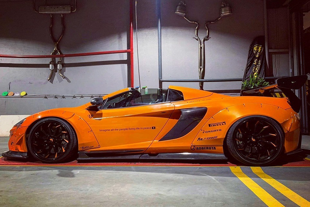 McLaren 650S Spider Liberty Walk hơn 10 tỷ vừa được đại gia Bình Phước tậu về - Hình 6 McLaren 650S Spider Liberty Walk hon 10 ty vua duoc dai gia Binh Phuoc tau ve-Hinh-6
