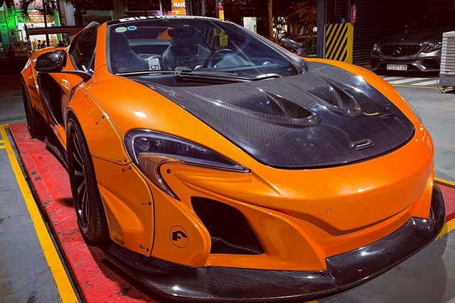 McLaren 650S Spider Liberty Walk hơn 10 tỷ vừa được đại gia Bình Phước tậu về - Hình 5 McLaren 650S Spider Liberty Walk hon 10 ty vua duoc dai gia Binh Phuoc tau ve-Hinh-5