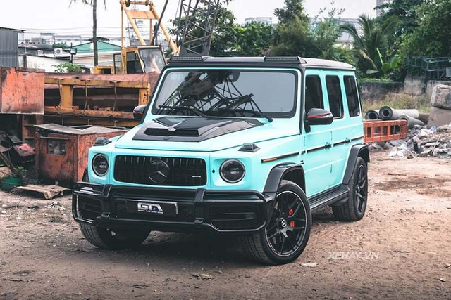 Cận cảnh Mercedes-AMG G63 hạng sang 10 tỷ ở Sài Gòn Can canh Mercedes-AMG G63 hang sang 10 ty o Sai Gon