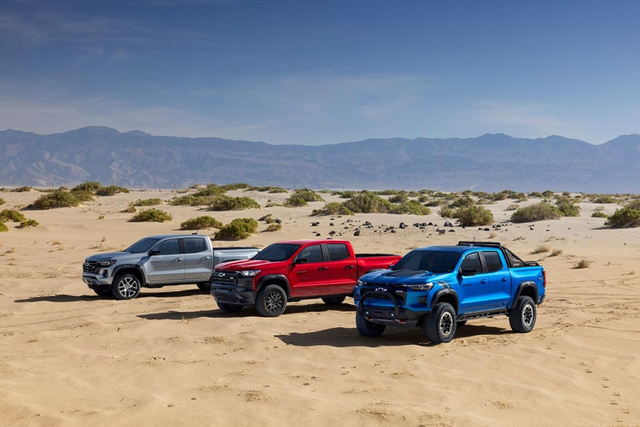Chi tiết Chevrolet Colorado 2023 mới Chi tiet Chevrolet Colorado 2023 moi