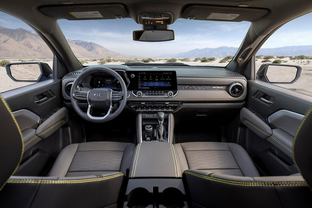 Chi tiết Chevrolet Colorado 2023 mới - Hình 8 Chi tiet Chevrolet Colorado 2023 moi-Hinh-8