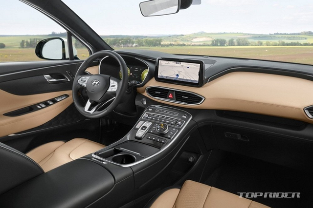 Chi tiết Hyundai SantaFe 2023 từ 554 triệu đồng tại Hàn Quốc - Hình 2 Chi tiet Hyundai SantaFe 2023 tu 554 trieu dong tai Han Quoc-Hinh-2