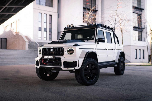 Đại gia chi 16 tỷ độ G63 thành bán tải Brabus 800 Adventure XLP Dai gia chi 16 ty do G63 thanh ban tai Brabus 800 Adventure XLP