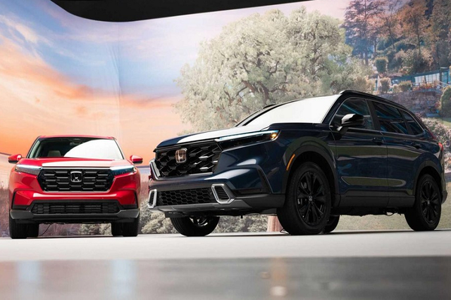Chi tiết Honda CR-V 2023 thế hệ mới đẹp từ trong ra ngoài Chi tiet Honda CR-V 2023 the he moi dep tu trong ra ngoai