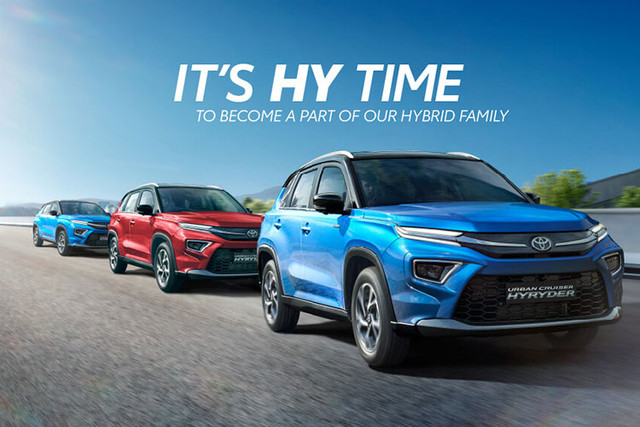 Cận cảnh Toyota Urban Cruiser Hyryder 2022 chỉ từ 446 triệu đồng - Hình 12 Can canh Toyota Urban Cruiser Hyryder 2022 chi tu 446 trieu dong-Hinh-12
