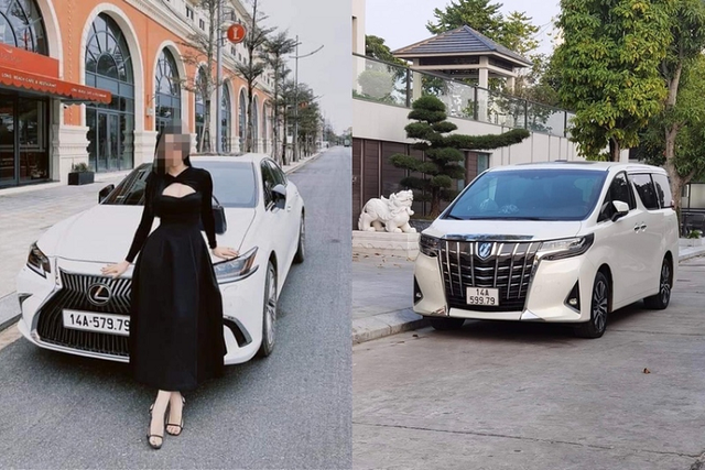 Toyota và Lexus tiền tỷ đeo biển 'thần tài' của hotgirl Quảng Ninh Toyota va Lexus tien ty deo bien 'than tai' cua hotgirl Quang Ninh