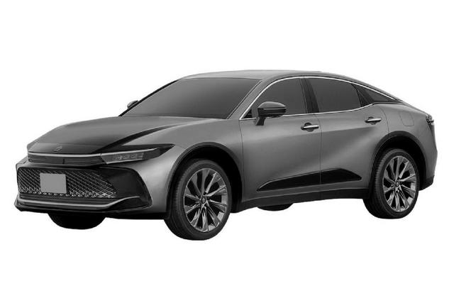 Hình ảnh phác thảo SUV Toyota Crown 2023 hoàn toàn mới Hinh anh phac thao SUV Toyota Crown 2023 hoan toan moi