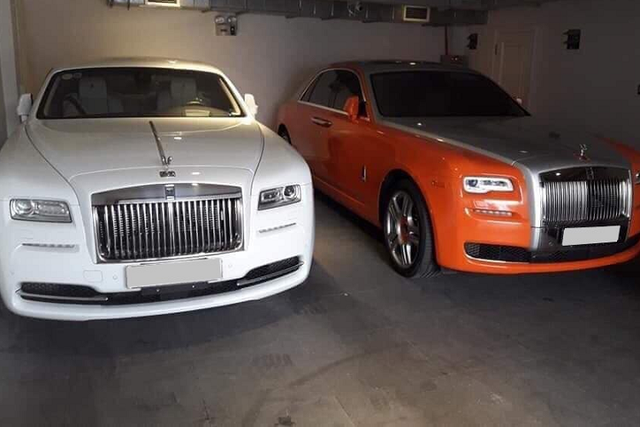 Cận cảnh Rolls-Royce Wraith màu hồng bà Nguyễn Phương Hằng - Hình 9 Can canh Rolls-Royce Wraith mau hong ba Nguyen Phuong Hang-Hinh-9